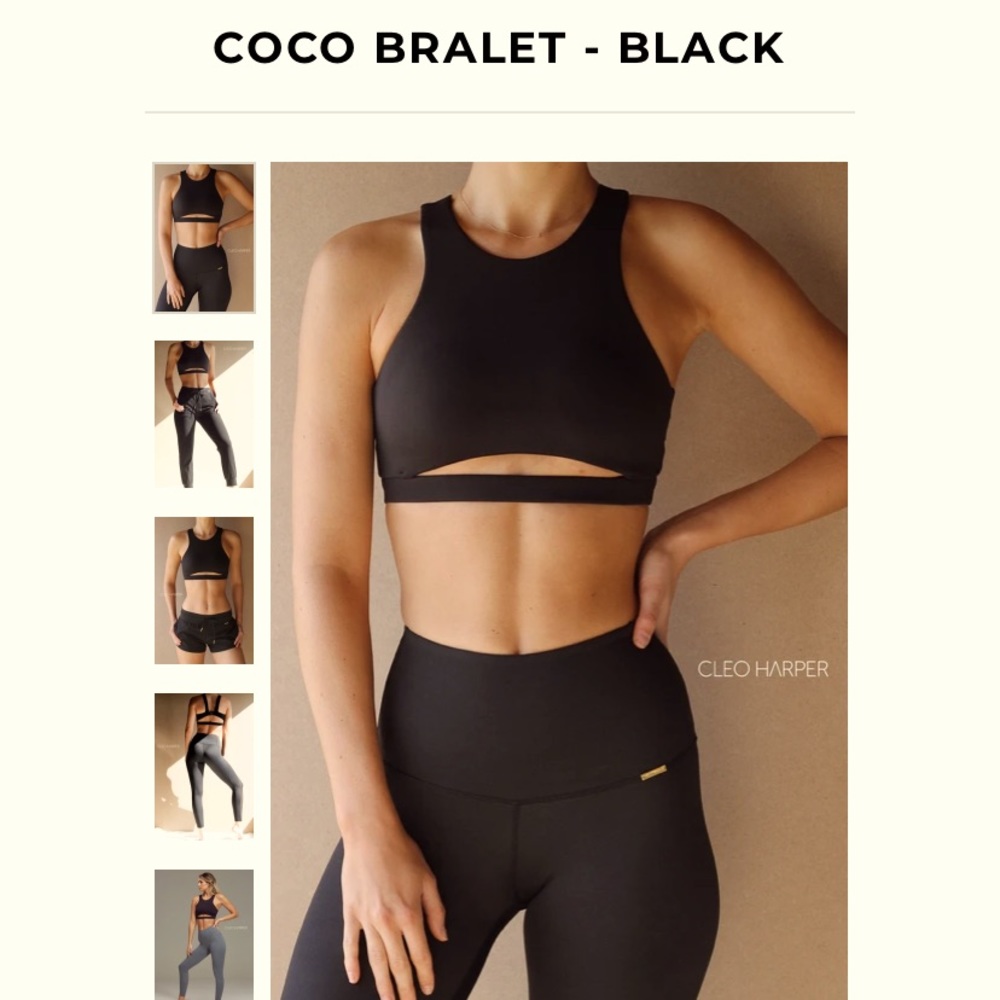 CLEO HARPER COCO BRALETTE